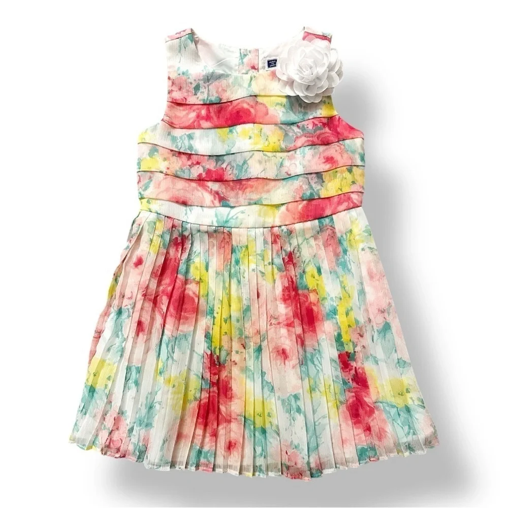 Janie & Jack | Floral Chiffon Dress (4)